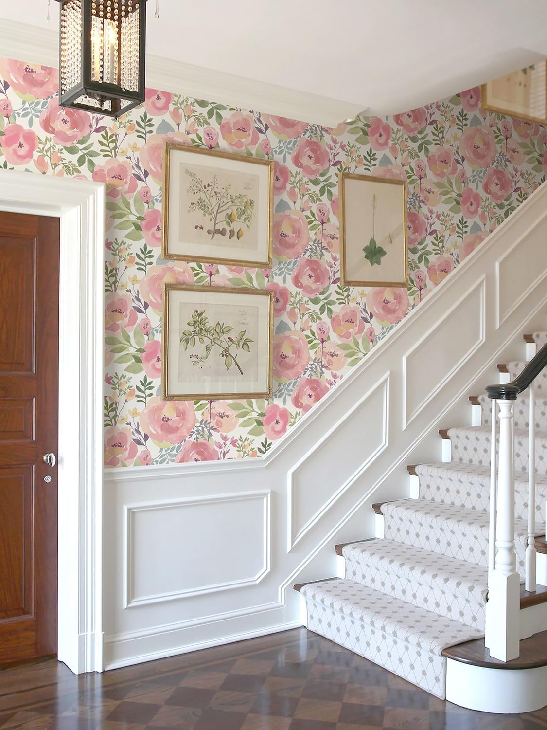 Peel and Stick Wallpaper Peony Floral Wallpaper Self Adhesive