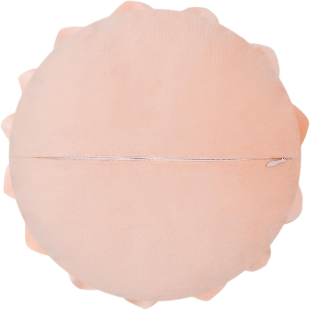 Decorative Throw Pillow with Insert 14 Inch Peach Pink