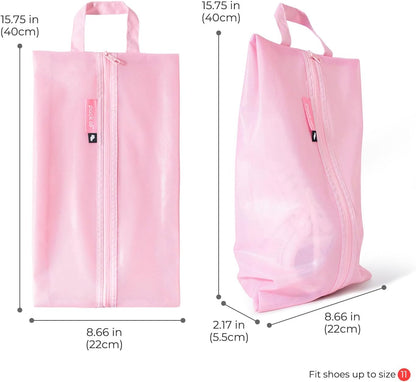 Shoe Bag for Travel, Water-Resistant Shoe Pouch for Sports