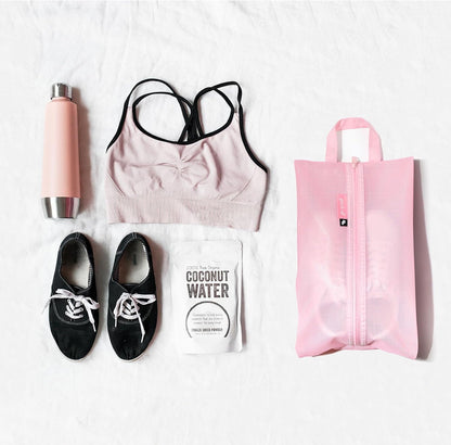 Shoe Bag for Travel, Water-Resistant Shoe Pouch for Sports