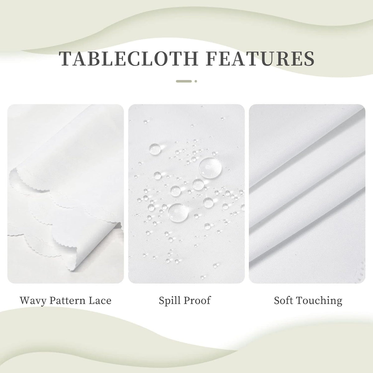 Tablecloth Pink Check Bow Pattern Round 60 x 60 Inch Table Cover Polyester Stain and Wrinkle Resistant Table Cloth for Kitchen Dining Coffee Party