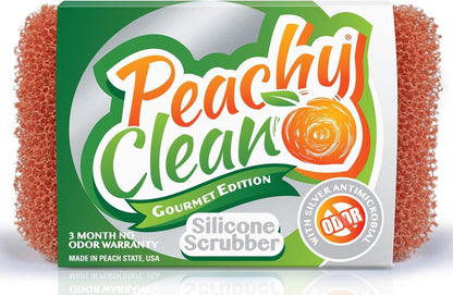 Gourmet Silicone Scrubber (Qty 1) with Fresh Peachy Fragrance