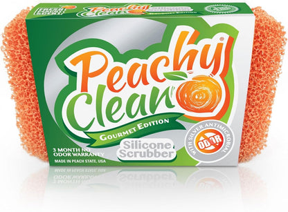 Gourmet Silicone Scrubber (Qty 1) with Fresh Peachy Fragrance
