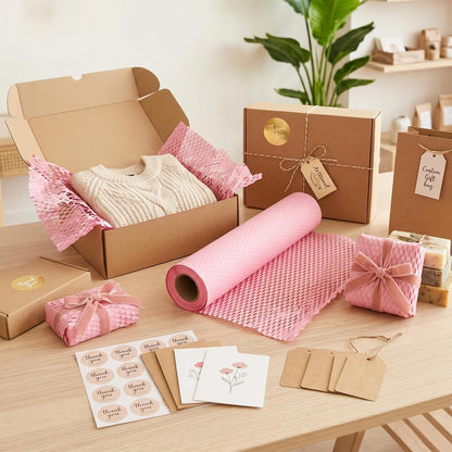 Honeycomb Packing Paper Eco-Friendly: 12" x 100' for Moving Packing
