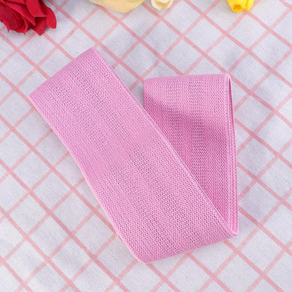 Resistance Hip Band for Women Pink Elastic Booty Builder Tension Band for Squats Glute Activation Leg Exercises Hip Thrusts Lightweight Fitness Workout Gym and Home Use