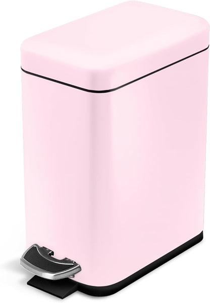 1.3 Gallon Stainless Steel Small Trash Can with a Lid