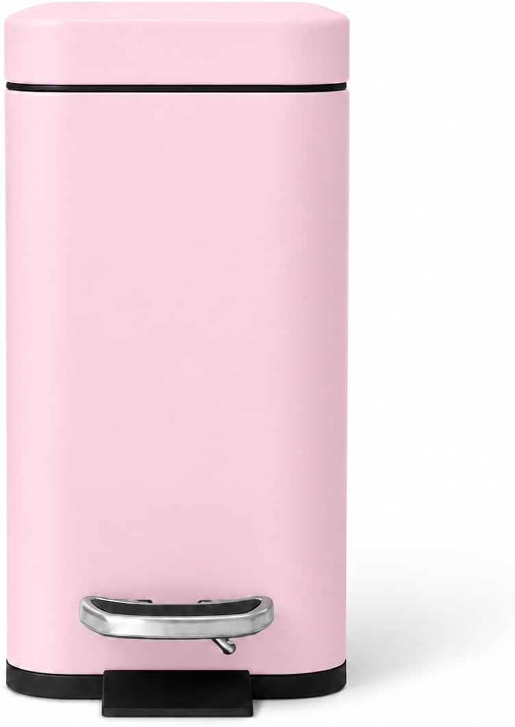 1.3 Gallon Stainless Steel Small Trash Can with a Lid