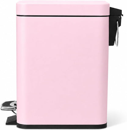 1.3 Gallon Stainless Steel Small Trash Can with a Lid