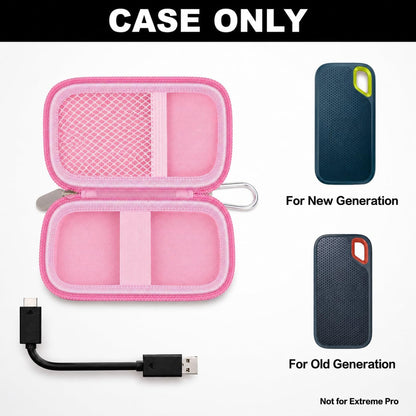 Hard Case for SanDisk Extreme Portable External Solid State Drive