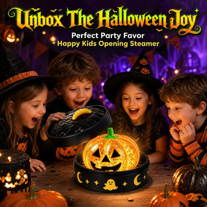 Halloween Pumpkin Squishy Blind Box with Steamer