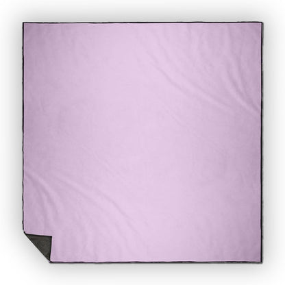 Light Pink - Pastel Shabby Chic Girly Girl Pale Baby Pink - Feminine Plain Simple Solid Color Picnic Blanket