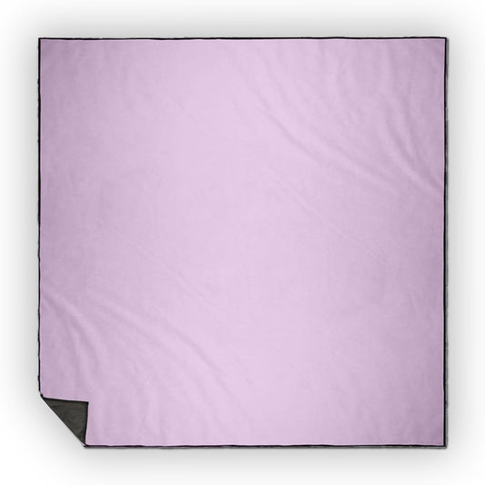 Light Pink - Pastel Shabby Chic Girly Girl Pale Baby Pink - Feminine Plain Simple Solid Color Picnic Blanket