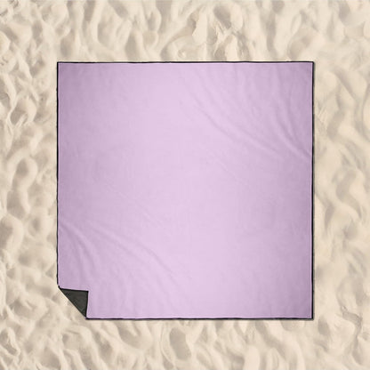 Light Pink - Pastel Shabby Chic Girly Girl Pale Baby Pink - Feminine Plain Simple Solid Color Picnic Blanket