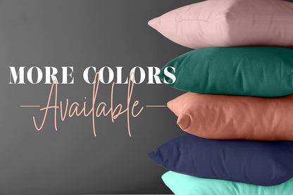 Solid Pillowcases 1500 Premium Hotel Quality Microfiber - Smooth Weave, Wrinkle and Stain Resistant, Easy Slip-On, 2-Piece Set, Standard/Queen Pillowcase, Pink