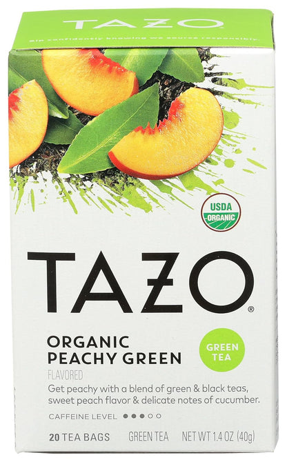 Peachy Green Tea Organic- 20 Bag