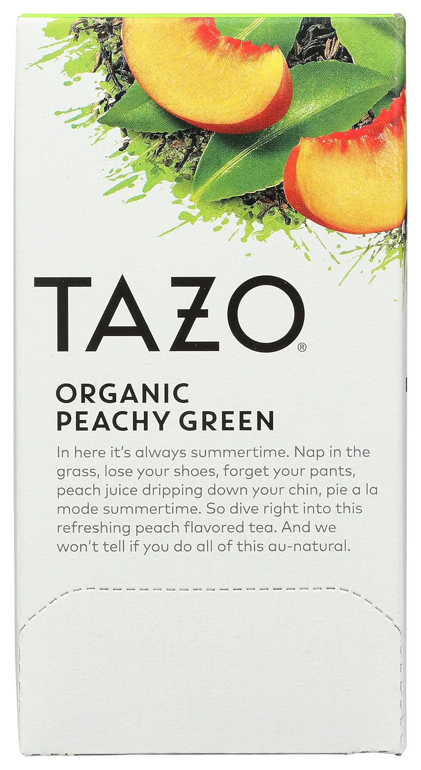 Peachy Green Tea Organic- 20 Bag