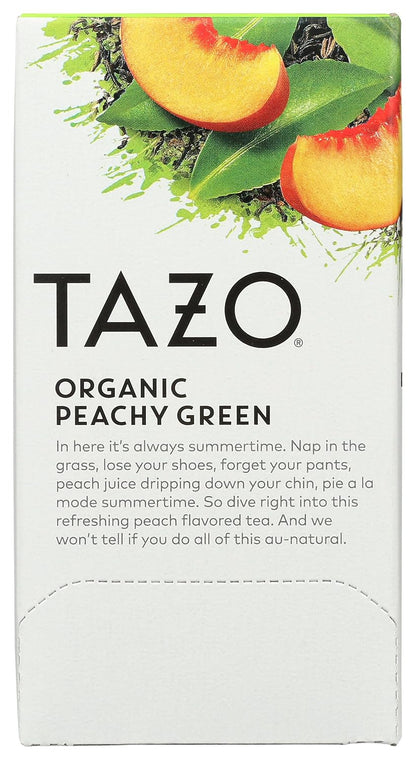 Peachy Green Tea Organic- 20 Bag