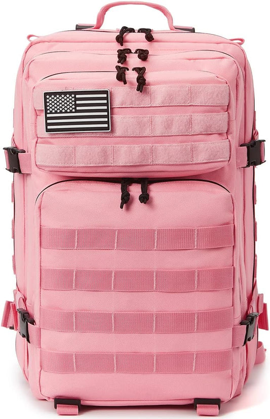 45L Military Tactical Backpacks Molle Army Assault Pack 3 Day Bug Out Bag Hiking Treeking Rucksack…