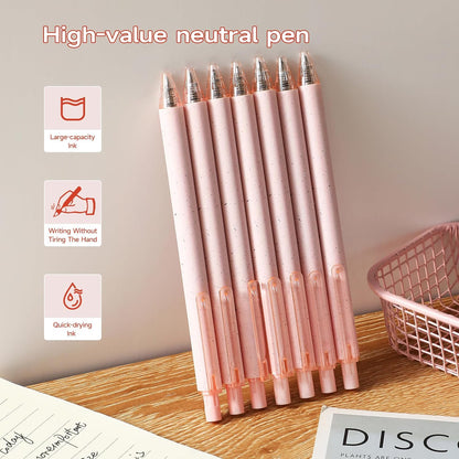 110 Pack Pink Ballpoint Pens Bulk, 0.5mm Fine Point Retractable Click Pens, No Bleed No Smear Smooth Writing Pink Barrel Black Ink Pens, Comfort Grip for School Office Note Taking Journaling