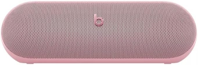 Beats Pill - Bluetooth Speaker and Portable Wireless Charger via USB-C - Up to 24 Hours Battery Life, IP67 Water Resistant, Apple & Android Compatible, Built-in Microphone – Pink (Renewed)