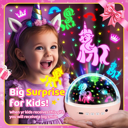 Star Projector for Kids, 3 Films+93 Colors Kids Projector Night Light