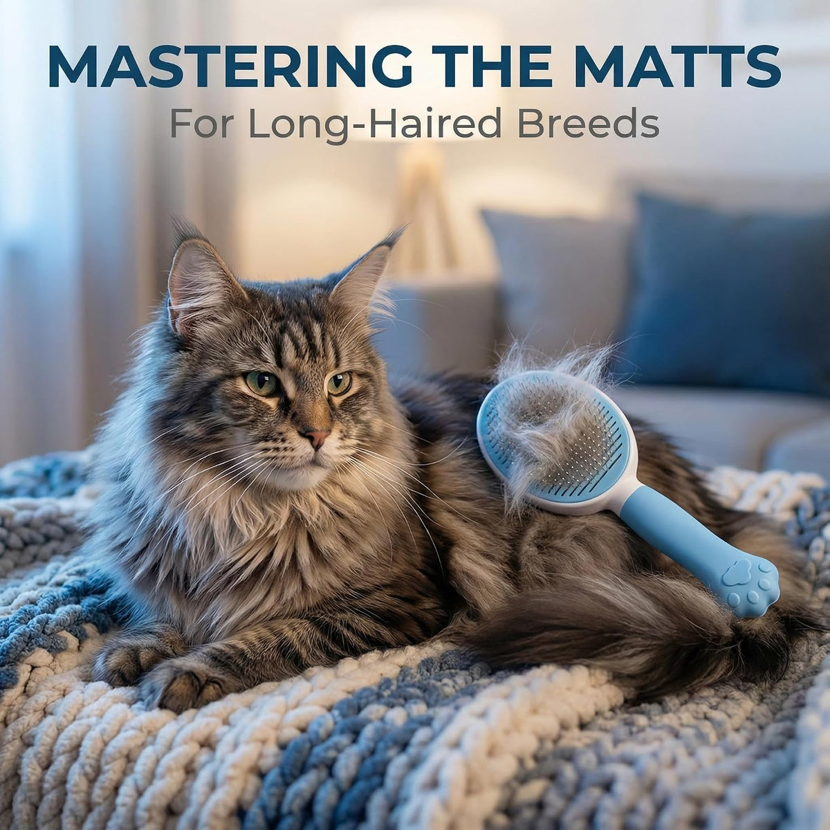 Cat Brush for Shedding for Indoor Cats & Dog Brush for Shedding - Perfect for Long & Short Haired Pets,Pet Brush for Dogs and Cats - Deshedding & Grooming Tool (Pink)