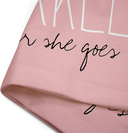 Blush Body Pillow Cover, Long Pillowcase with Zipper 16x16In