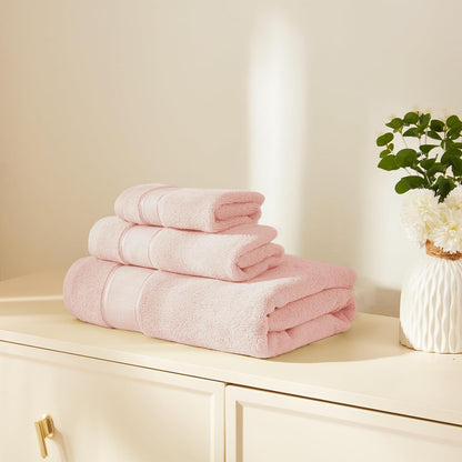 Bath Towels Set 6 Piece, 100% Turkish Cotton Luxury Towels