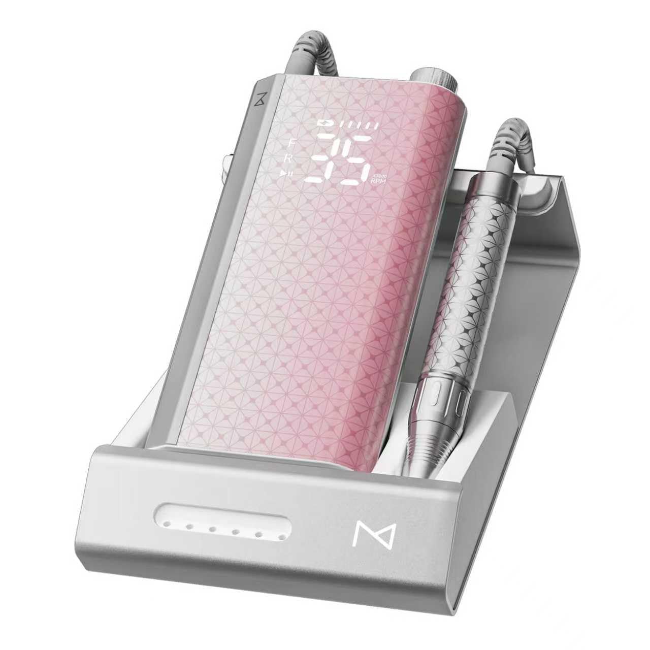 M Pro Spin Nail Drill 60W Brushless Motor 35,000 RPM | Pink