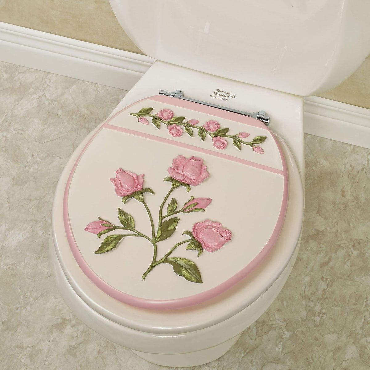 Bridal Rose Standard Toilet Seat Blush One Size