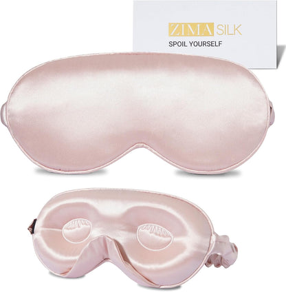 Adjustable 3D 22 Momme 100% Mulberry Silk Sleep Mask