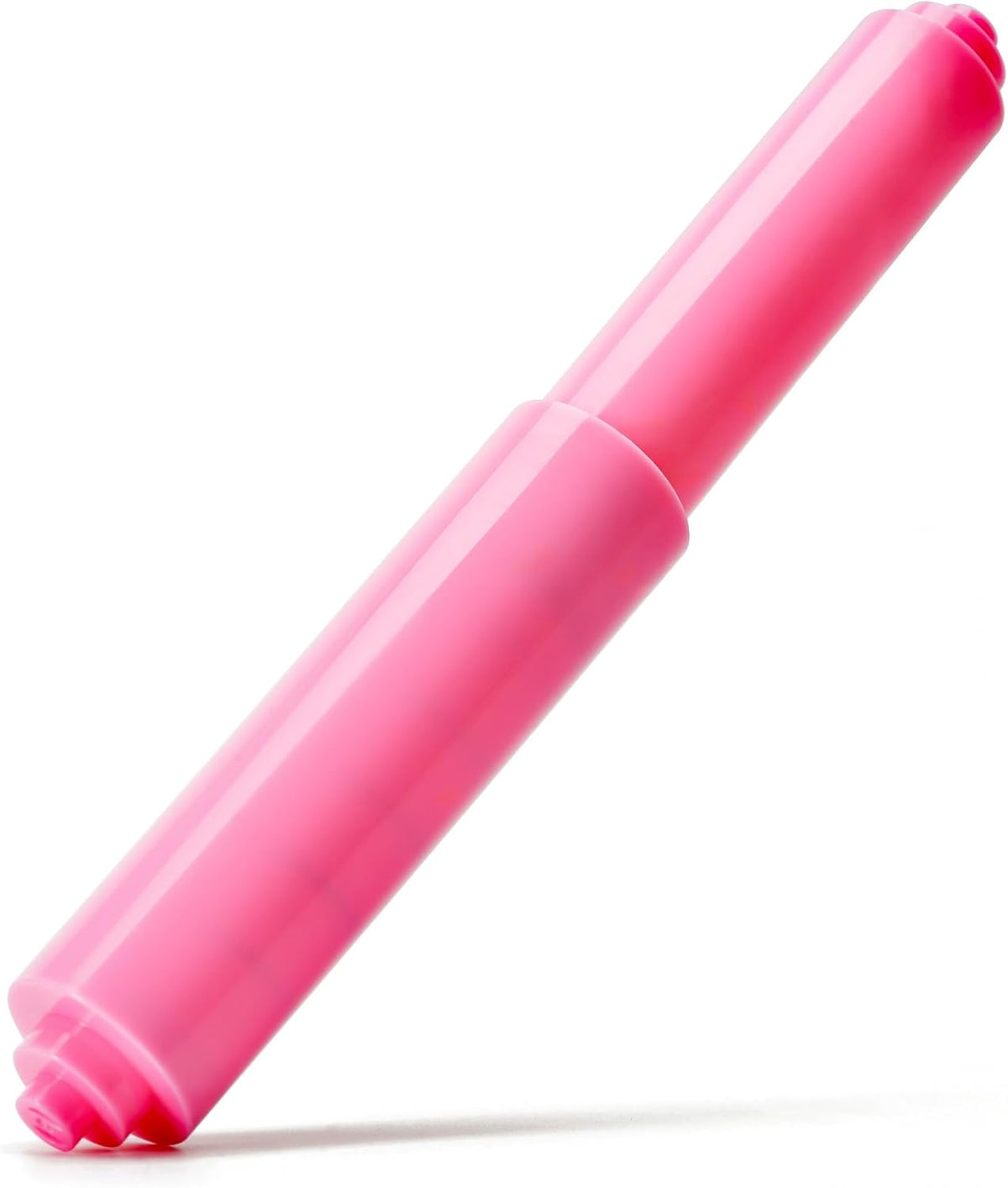 Pink Universal Plastic Spring Loaded Toilet Paper Roll Holder Replacement Rod, Pink Toilet Paper Roll Replacement Rod