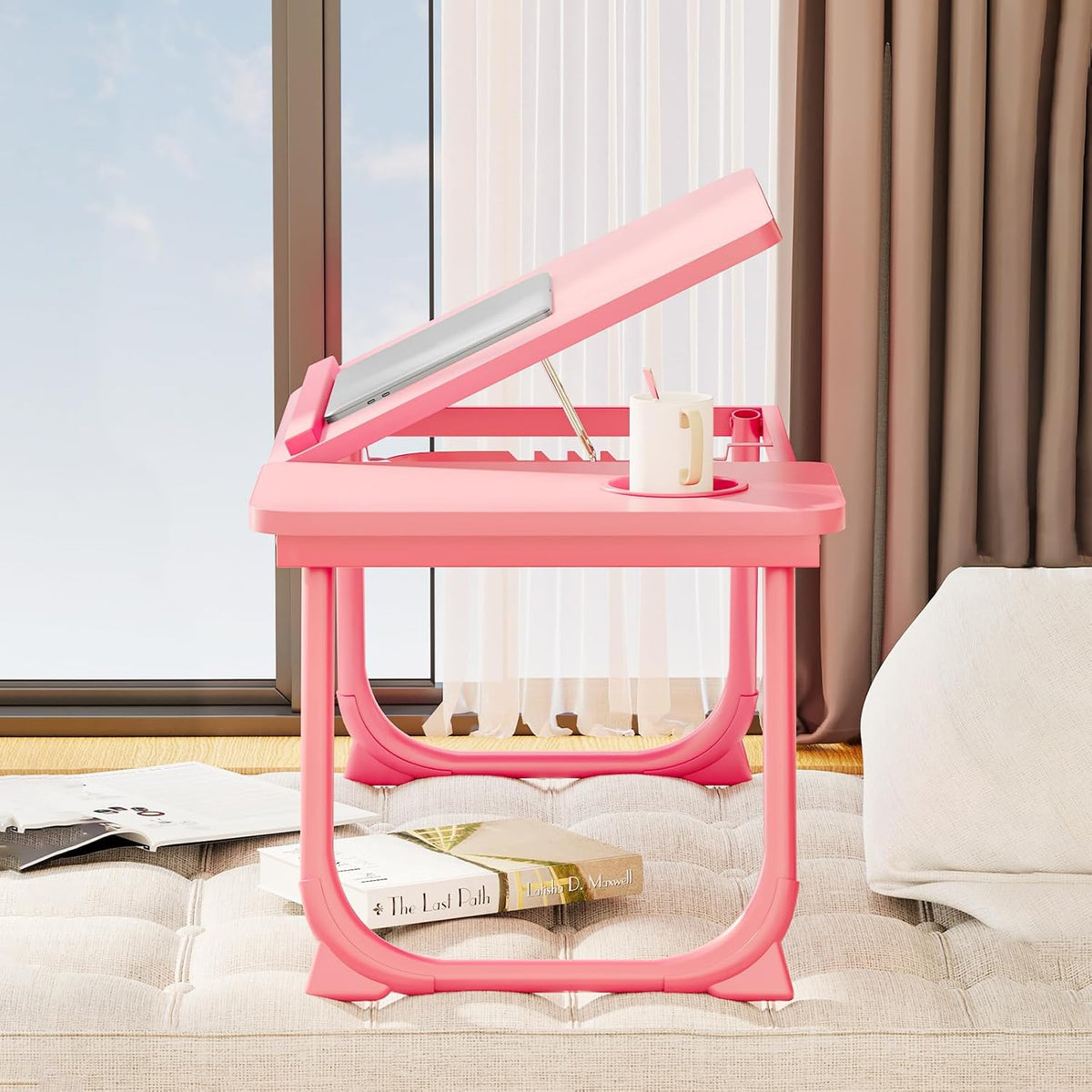 Adjustable Laptop Desk for Bed with 5 Angles