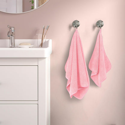 MaopaoBeauty Pink Towels 4 Piece Pink Towel Set, 35x70 in Extra Large Bath Towel Hand Towels Hair Towels Washcloths - Highly Absorbent Quick Dry, Soft Towel Set for Bathroom, Pack of 4