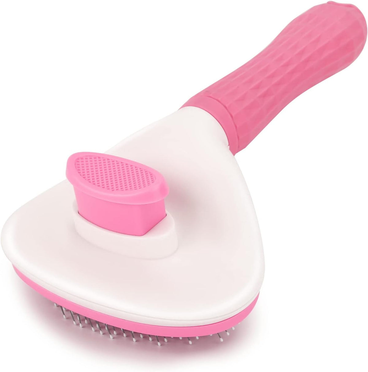 Cat Brush for Shedding, Skin Friendly Self-Clean Dog Slicker Brush
