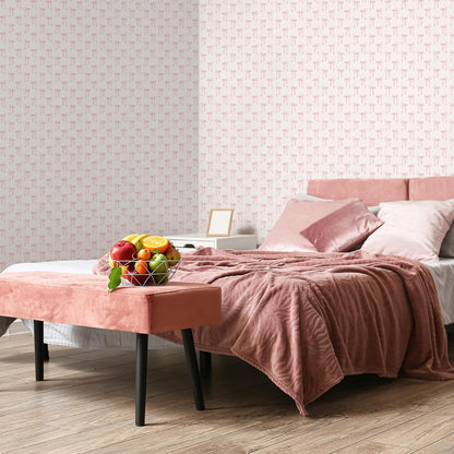 Pink Bow Wallpaper Peel and Stick Contact Paper 15.8 x 118.1