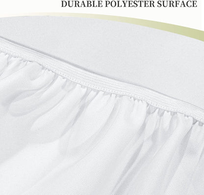 Romantic Victorian Pink Floral Round Table Cloth Waterproof Elastic Fitted Tablecloths for Dining Camping Outdoor 39.4 Inch