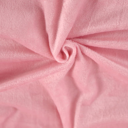SDY Fleece Pillowcases Standard Set of 2, So Comfy & Gentle Fleece Pillow Covers for Sofa, Bedroom, Dorm, RV, Luxury Soft Velvet Pillow Shams Autumn Winter (20"x26", Pink)
