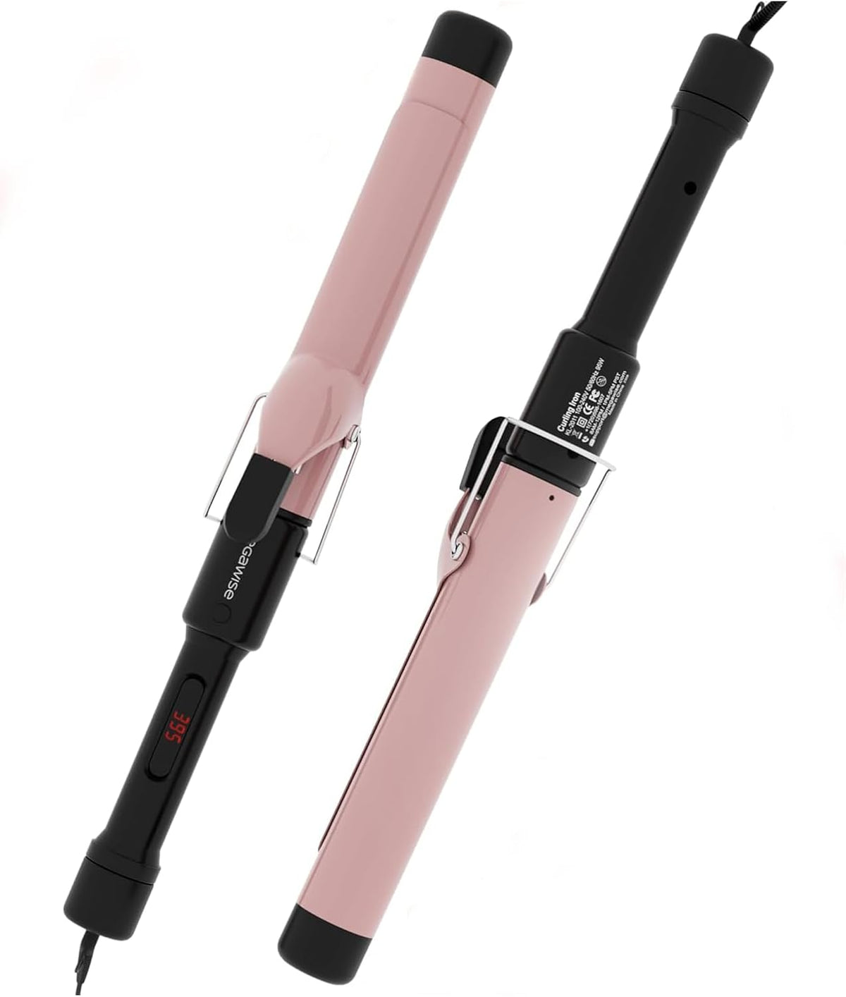 Ceramic Curling Iron, 1.25 Inch Barrel Hair Curler for Home