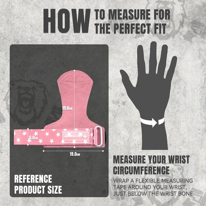 Double Leather Weight Lifting Straps with Cushion Wrist Loop