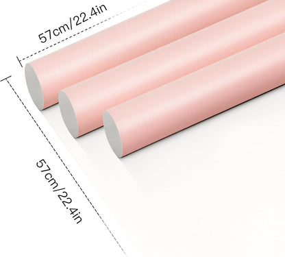 20 Sheets Flower Wrapping Paper - 22.4 x 22.4 inch Pink White Color Water-Resistant Floral Bouquet Wrapping Paper, Florist Supplies Packaging for Wedding Birthday Gift DIY