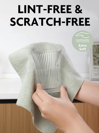 Kitchen Towels Roll, 80 Sheets,10''(Pink,Blue,Tan,Moss Green)