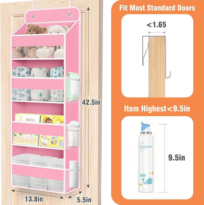 Over The Door Organizer Storage Large Capacity Hanging Bedroom Storage