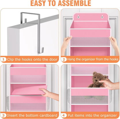 Over The Door Organizer Storage Large Capacity Hanging Bedroom Storage