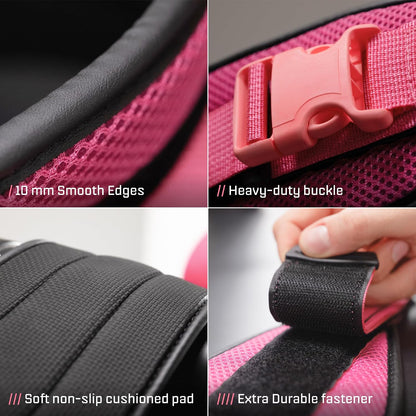 Exercise Hip Thrust Belt with Slip-Resistant Padding - Easy to Use with Dumbbells, Kettlebells, or Plates - Protects Your Hips for Gym, Home Workouts, or On the Go