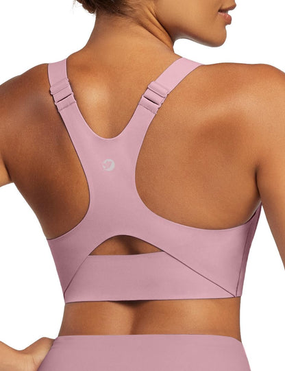 Sports Bras for Women High Support Large Bust Racerback Workout Tank Tops