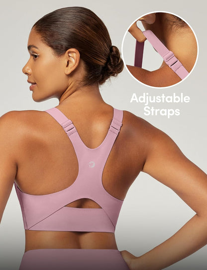 Sports Bras for Women High Support Large Bust Racerback Workout Tank Tops