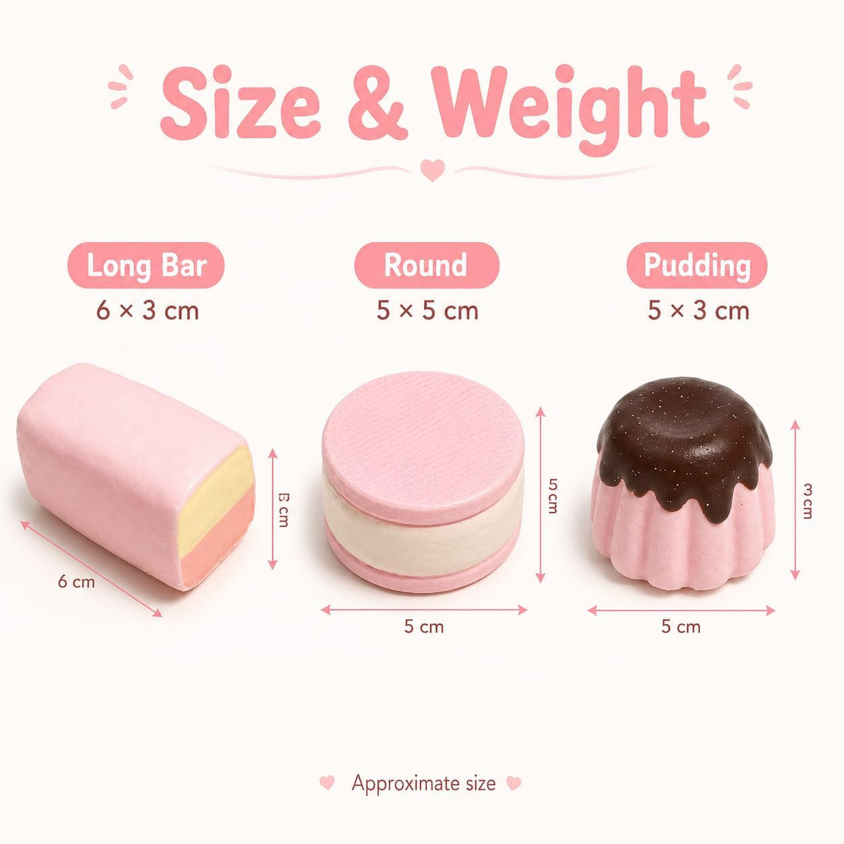 3PCS Realistic Dessert Slow Rising Squishy,Food Ultra Soft Foam Stress Relief Prop,Desktop Fidget Toy, Food Squishies for Anxiety Relief,Stress Relief Toys for Adults Party Favors Gifts(chocolate-3P)