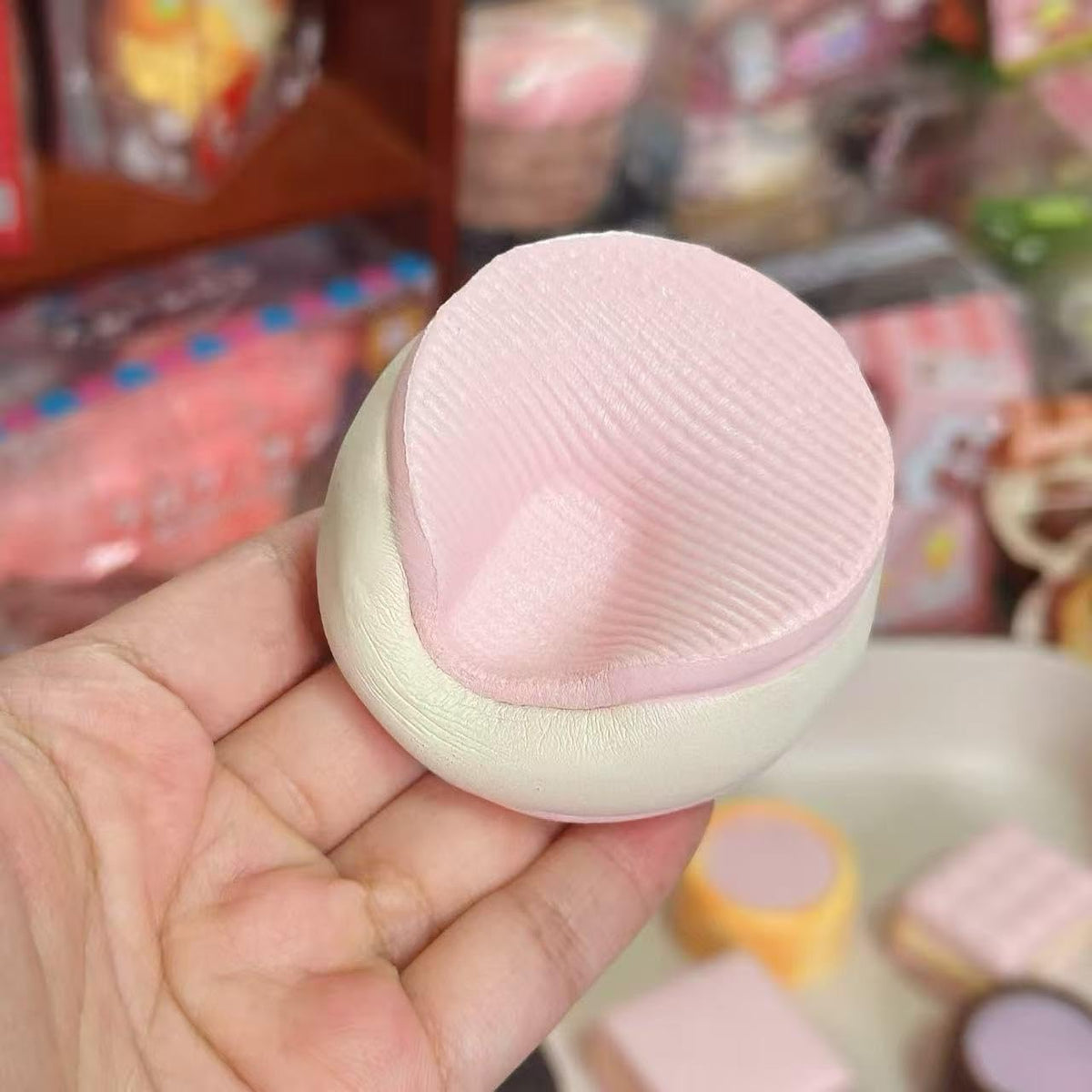 3PCS Realistic Dessert Slow Rising Squishy,Food Ultra Soft Foam Stress Relief Prop,Desktop Fidget Toy, Food Squishies for Anxiety Relief,Stress Relief Toys for Adults Party Favors Gifts(chocolate-3P)