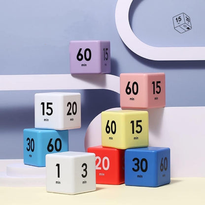 Cube Timer, Productivity Flip Timer, Countdown 15-20-30-60 Minute